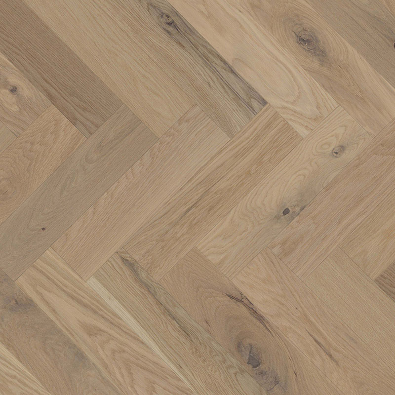 Herringbone - White Oak Ingrid Character Brushed